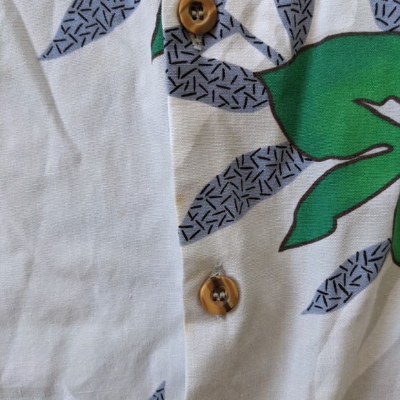 VINTAGE Barefoot In Paradise Hawaiian Shirt 1960s - Picture 4 of 9